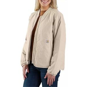 Carhartt Lightweight Insulated Jacket in Oat Milk